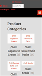 Mobile Screenshot of firedragonchillies.co.nz